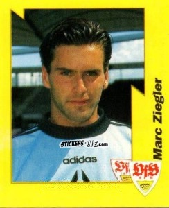 Sticker Marc Ziegler - German Football Bundesliga 1997-1998. Final phase n. 215 - Panini