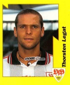 Sticker Thorsten Legat - German Football Bundesliga 1997-1998. Final phase n. 219 - Panini