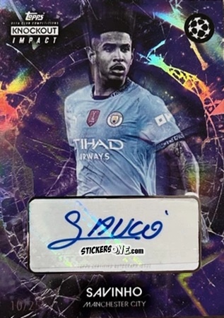 Figurina Savinho - UEFA Club Competitions Knockout 2024-2025
 n. A24 - Topps