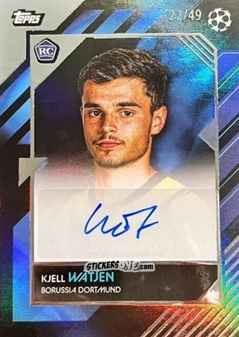 Sticker Kjell Wätjen - UEFA Club Competitions Knockout 2024-2025
 n. A26 - Topps