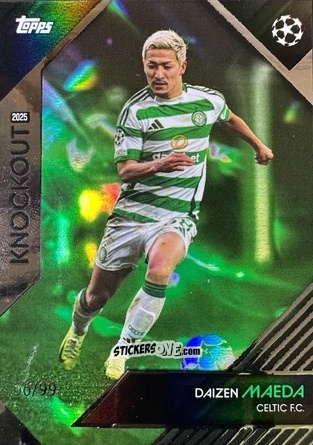 Cromo Daizen Maeda - UEFA Club Competitions Knockout 2024-2025
 n. 7 - Topps