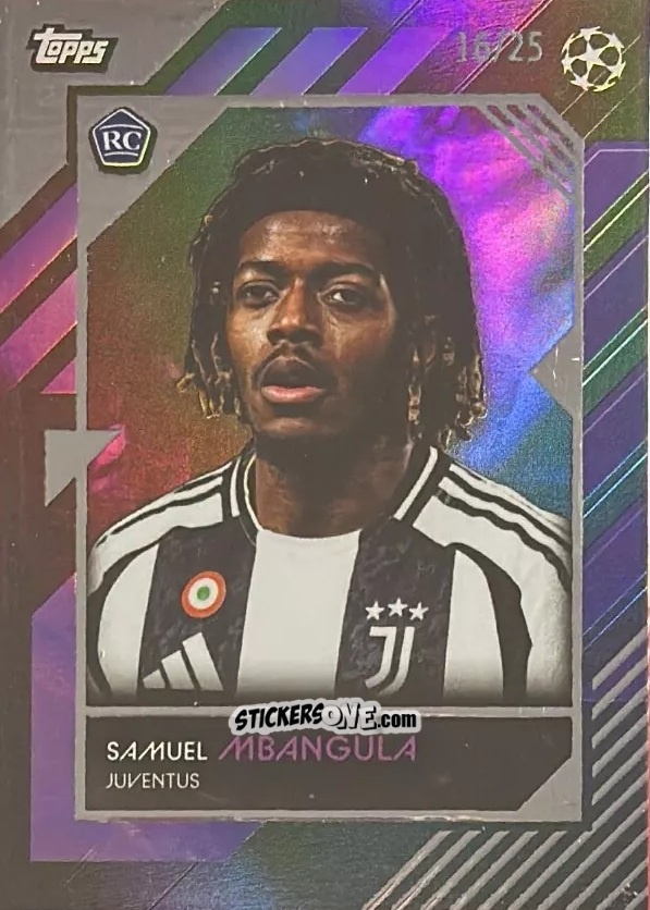 Figurina Samuel Mbangula - UEFA Club Competitions Knockout 2024-2025
 n. 61pu - Topps
