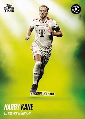 Figurina Harry Kane - Showtime UEFA Club Competitions 2024-2025
 n. 78 - Topps