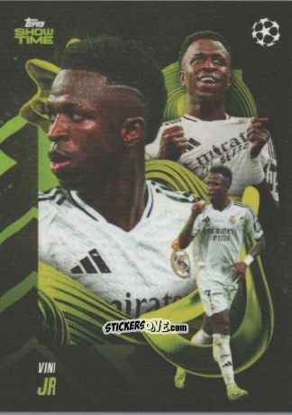 Sticker Vini Jr - Showtime UEFA Club Competitions 2024-2025
 n. 85 - Topps