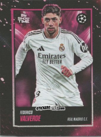 Cromo Federico Valverde - Showtime UEFA Club Competitions 2024-2025
 n. 11 - Topps