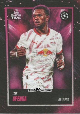Cromo Loïs Openda - Showtime UEFA Club Competitions 2024-2025
 n. 28 - Topps