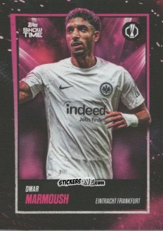 Sticker Omar Marmoush - Showtime UEFA Club Competitions 2024-2025
 n. 34 - Topps