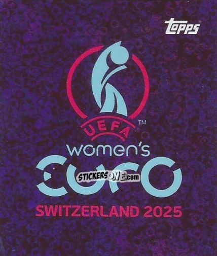 Sticker Tournament Logo - Uefa Women'S Euro 2025 n. 2 - Topps