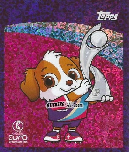 Sticker Mascot - Uefa Women'S Euro 2025 n. 4 - Topps