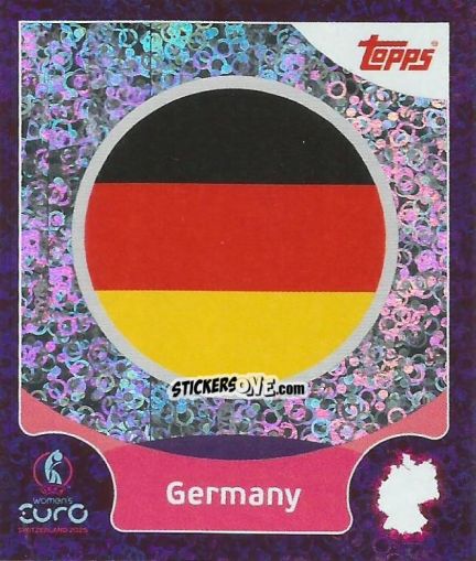 Sticker Germany - Uefa Women'S Euro 2025 n. 11 - Topps