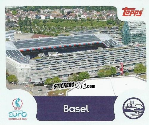Sticker Basel - Uefa Women'S Euro 2025 n. 21 - Topps
