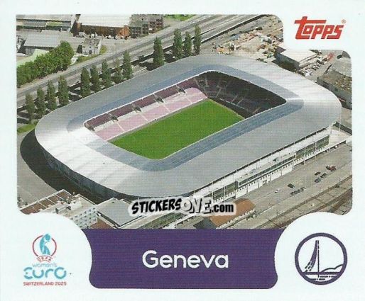 Sticker Geneva - Uefa Women'S Euro 2025 n. 23 - Topps