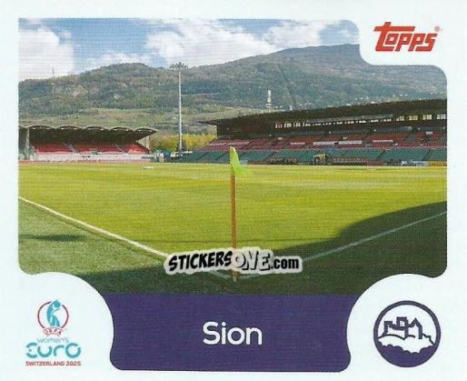 Sticker Sion - Uefa Women'S Euro 2025 n. 27 - Topps