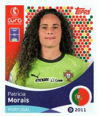 Sticker Patricia Morais - Uefa Women'S Euro 2025 n. 111 - Topps