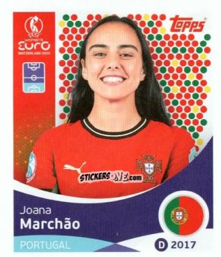 Sticker Joana Marchao - Uefa Women'S Euro 2025 n. 113 - Topps