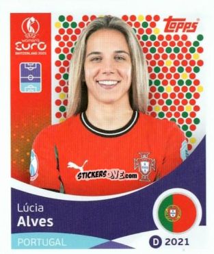 Cromo Lucia Alves - Uefa Women'S Euro 2025 n. 114 - Topps