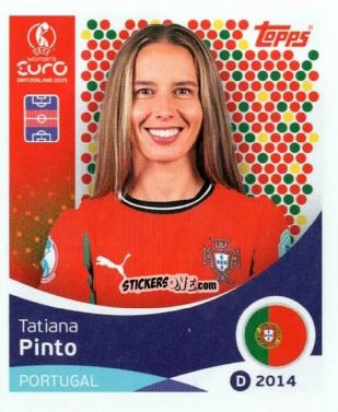 Cromo Tatiana Pinto - Uefa Women'S Euro 2025 n. 120 - Topps