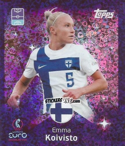 Figurina Emma Koivisto - Uefa Women'S Euro 2025 n. 161 - Topps