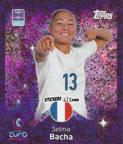 Figurina Selma Bacha - Uefa Women'S Euro 2025 n. 165 - Topps