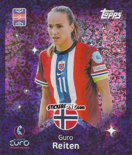 Figurina Guro Reiten - Uefa Women'S Euro 2025 n. 167 - Topps