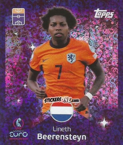Figurina Lineth Beerensteyn - Uefa Women'S Euro 2025 n. 171 - Topps
