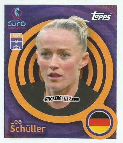 Cromo Lea Schüller - Uefa Women'S Euro 2025 n. 173 - Topps