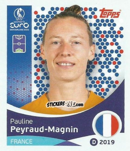 Cromo Pauline Peyraud-Magnin - Uefa Women'S Euro 2025 n. 239 - Topps
