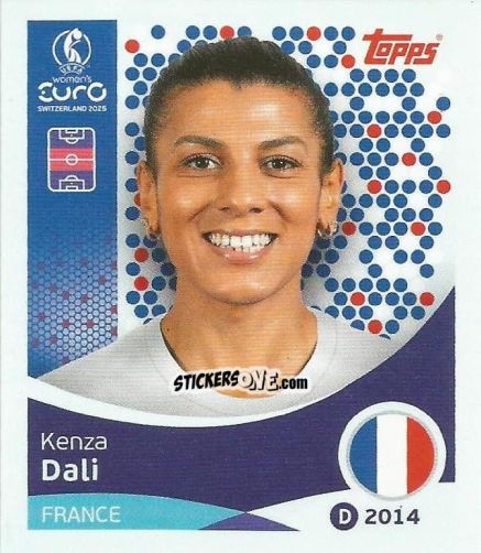 Cromo Kenza Dali - Uefa Women'S Euro 2025 n. 245 - Topps