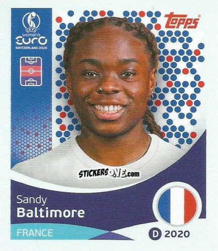 Cromo Sandy Baltimore - Uefa Women'S Euro 2025 n. 248 - Topps
