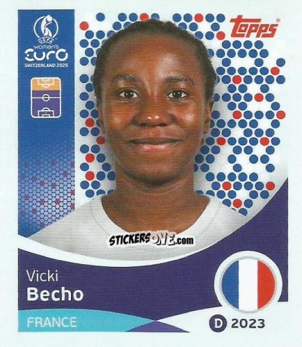 Figurina Vicki Becho - Uefa Women'S Euro 2025 n. 251 - Topps