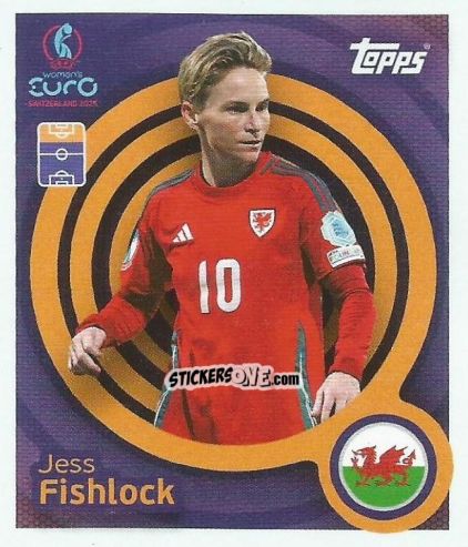 Sticker Jess Fishlock - Uefa Women'S Euro 2025 n. 269 - Topps