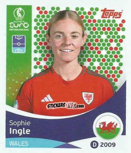 Sticker Sophie Ingle - Uefa Women'S Euro 2025 n. 272 - Topps