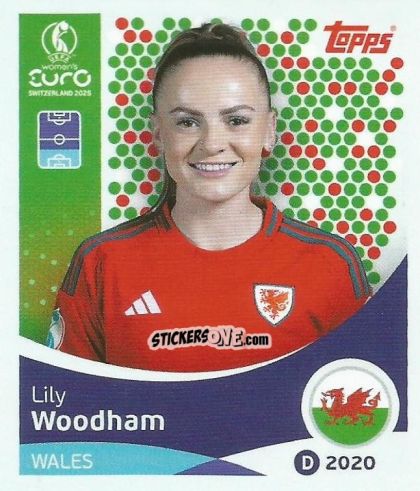 Cromo Lily Woodham - Uefa Women'S Euro 2025 n. 273 - Topps