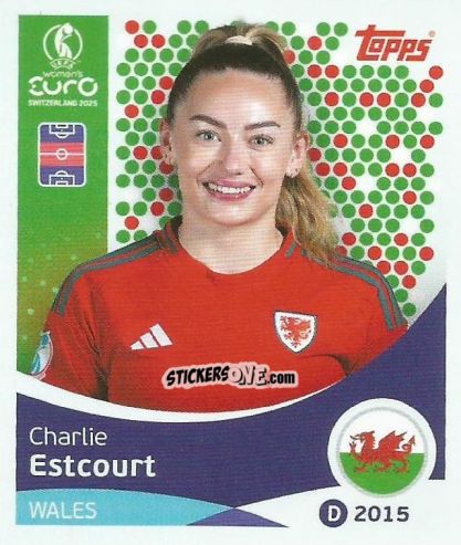 Figurina Charlie Estcourt - Uefa Women'S Euro 2025 n. 280 - Topps