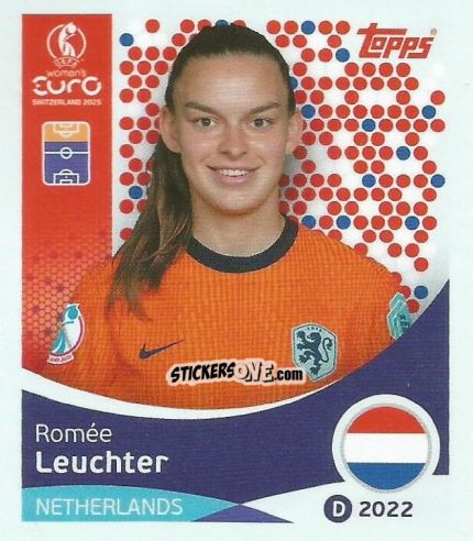 Cromo Romee Leuchter - Uefa Women'S Euro 2025 n. 297 - Topps