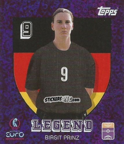 Figurina Birgit Prinz - Uefa Women'S Euro 2025 n. 302 - Topps