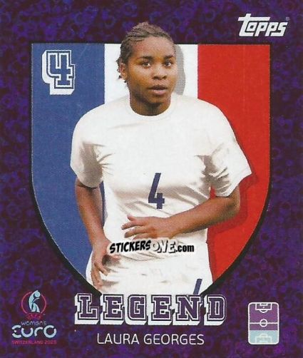 Figurina Laura Georges - Uefa Women'S Euro 2025 n. 306 - Topps