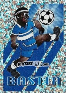 Sticker S.C. Bastia - SuperFoot 1997-1998 - Panini