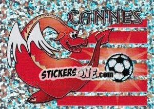 Sticker A.S. Cannes - SuperFoot 1997-1998 - Panini