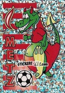Sticker F.C. Metz - SuperFoot 1997-1998 - Panini