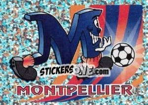 Figurina Montpellier H.S.C. - SuperFoot 1997-1998 - Panini