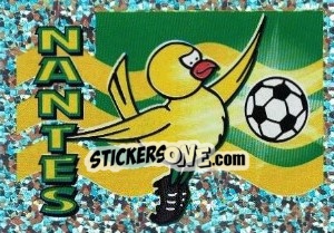Sticker F.C. Nantes - SuperFoot 1997-1998 - Panini