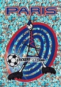 Sticker Paris Saint Germain - SuperFoot 1997-1998 - Panini