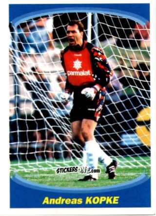 Cromo Andreas Kopke - SuperFoot 1997-1998 n. 27 - Panini