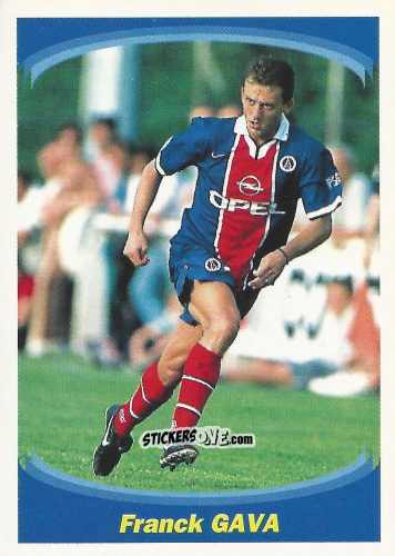 Sticker Franck Gava - SuperFoot 1997-1998 n. 101 - Panini