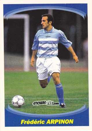 Figurina Frédéric Arpinon - SuperFoot 1997-1998 n. 123 - Panini