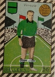 Sticker Bellesini - Tuttocalcio Campionato 1948-1949 Serie B n. 245 - CICOGNA
