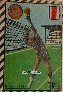Sticker Paini - Tuttocalcio Campionato 1948-1949 Serie B n. 254 - CICOGNA
