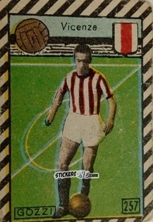 Sticker Gozzi - Tuttocalcio Campionato 1948-1949 Serie B n. 257 - CICOGNA
