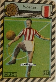 Sticker Muci - Tuttocalcio Campionato 1948-1949 Serie B n. 263 - CICOGNA
